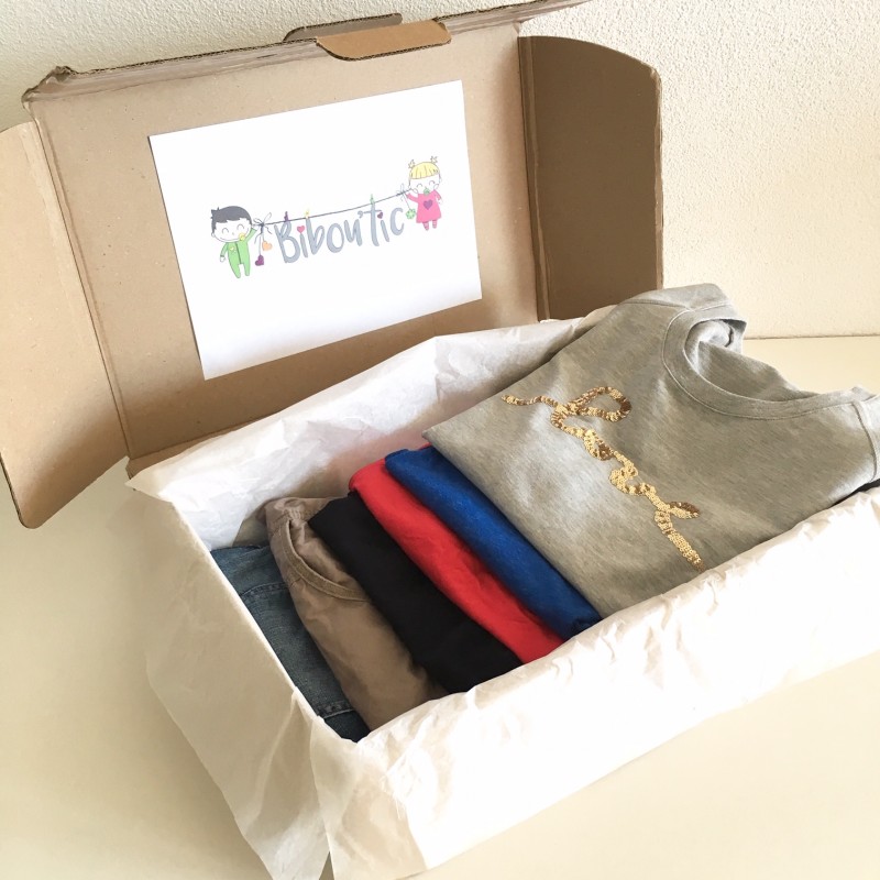 Maternity box: maternity and nursing clothes for rent - 6 pieces | Bibou'tic