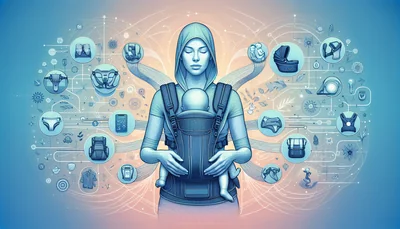 Porte bébé ergonomique avis 2026 : notre comparatif des meilleurs modèles - AI generated illustration